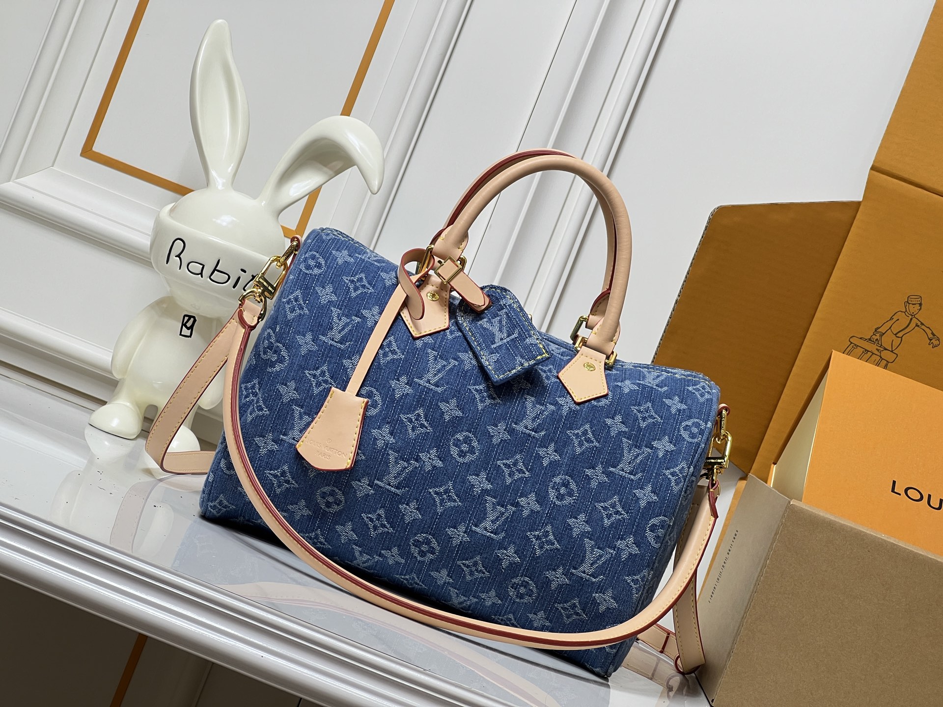 Louis Vuitton LV Classic Handbag Monogram Anniversary Adjustable Strap Travel Ready Designer Bag